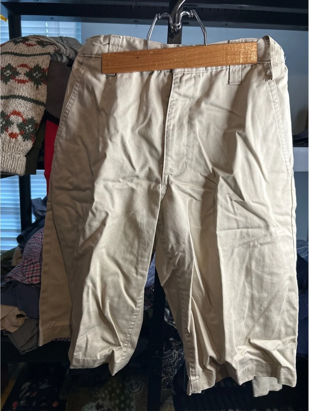 Old Navy Beige Cotton Khaki Pants Size 18 Regular